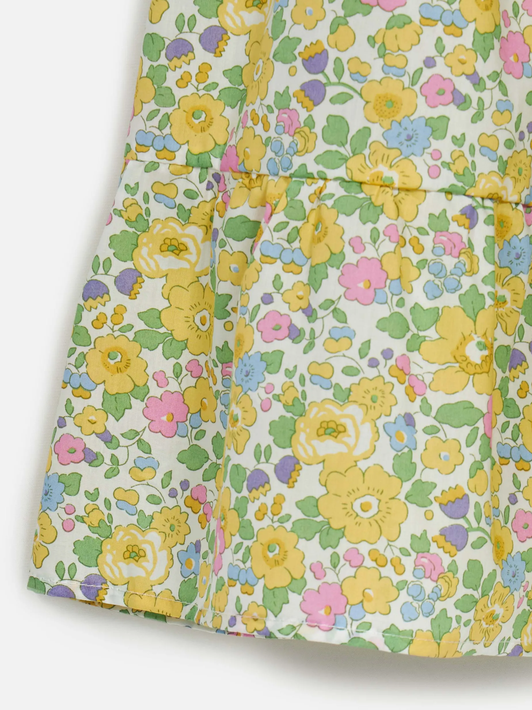 Baumwollkleid für Mädchen Jemine Jr mit Betsy-Print | HERGESTELLT AUS LIBERTY-STOFF