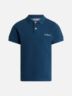 Baumwoll-Piqué-Poloshirt Marvin für Jungen