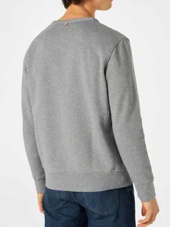 Baumwoll-Sweatshirt mit Les Italiens-Aufdruck
