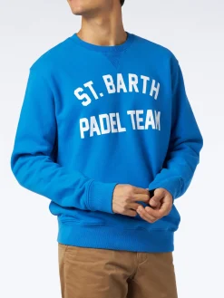 Baumwoll-Sweatshirt mit St. Barth Padel Team-Aufdruck