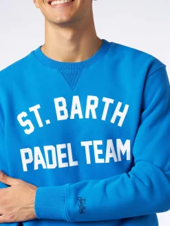 Baumwoll-Sweatshirt mit St. Barth Padel Team-Aufdruck