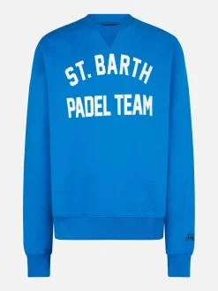 Baumwoll-Sweatshirt mit St. Barth Padel Team-Aufdruck