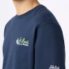 Baumwoll-T-Shirt für Herren mit platziertem St. Barth Resort-Aufdruck