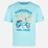 Baumwoll-T-Shirt für Jungen mit Portofino-Vespa-Freund | Vespa® Sonderedition