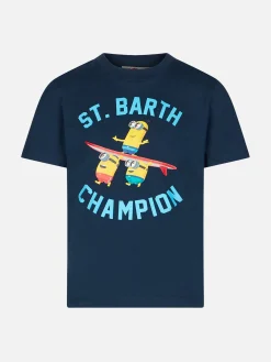 Baumwoll-T-Shirt für Jungen mit St. Barth Champion Minions-Aufdruck | MINIONS SONDEREDITION
