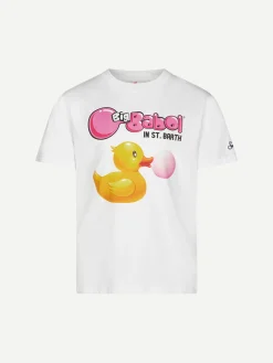 Baumwoll-T-Shirt für Jungen mit Enten-Big-Babol-Aufdruck | GROSSE BABOL® SONDEREDITION