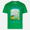 Baumwoll-T-Shirt für Jungen mit Ibiza-Vespa-Aufdruck | VESPA® SONDEREDITION