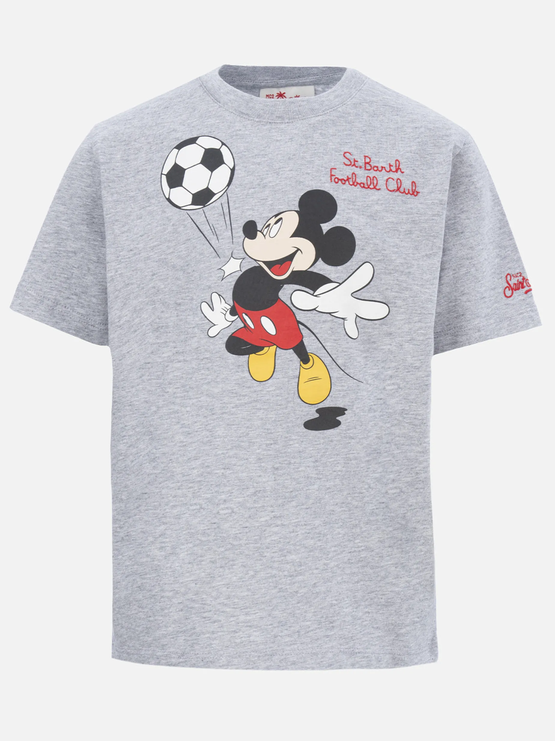 Baumwoll-T-Shirt für Jungen mit Mickey-Mouse-Aufdruck und Stickerei | DISNEY-SONDEREDITION