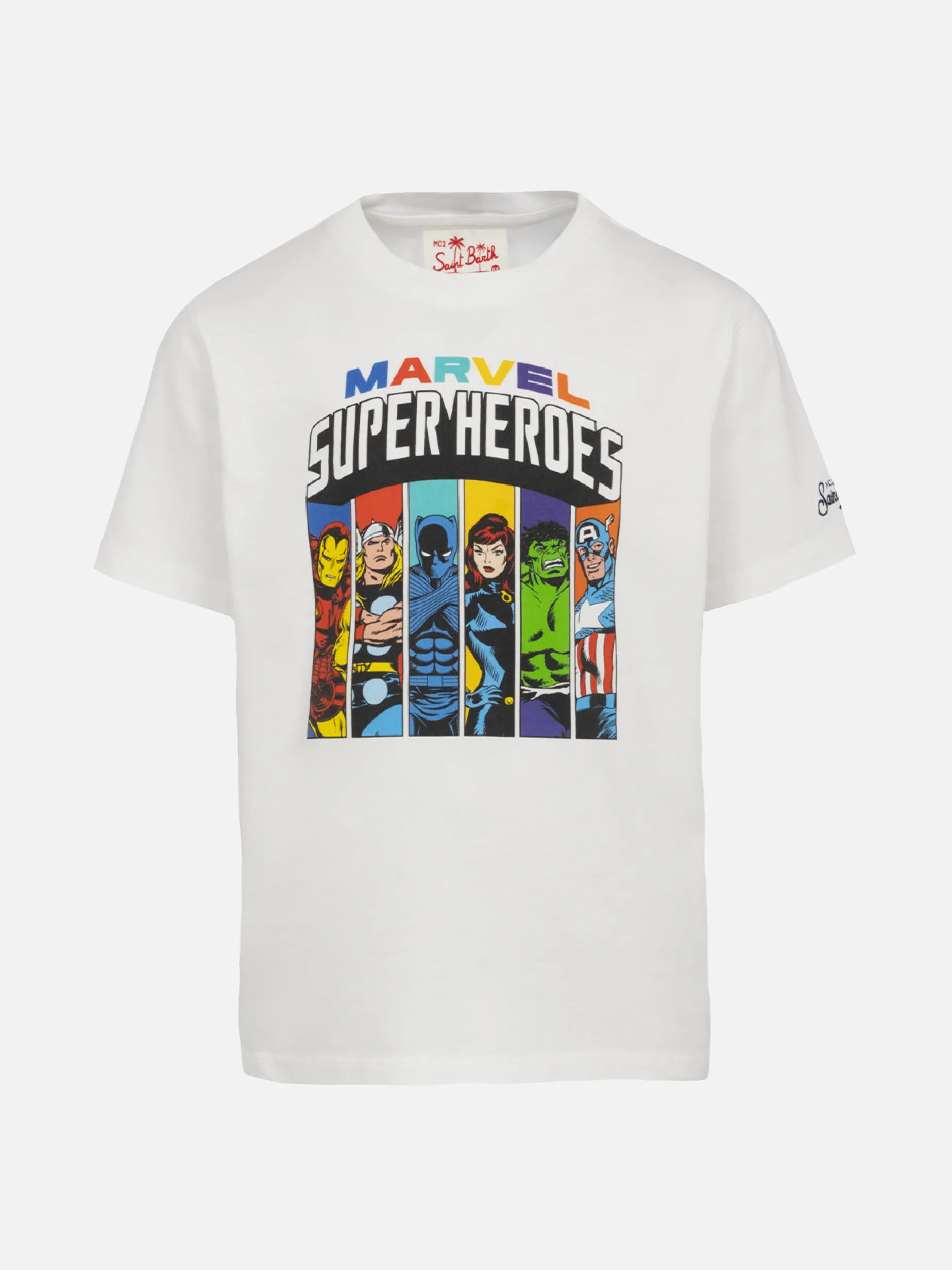 Baumwoll-T-Shirt für Jungen mit Marvel-Superhelden-Aufdruck | MARVEL-SONDERAUSGABE