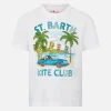 Baumwoll-T-Shirt für Jungen mit Autoaufdruck