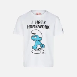 Baumwoll-T-Shirt für Jungen mit Schlumpf-Aufdruck | ©PEYO SONDERAUSGABE