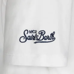 Baumwoll-T-Shirt für Jungen mit „Capri La dolce Vita“-Aufdruck auf der Vorderseite