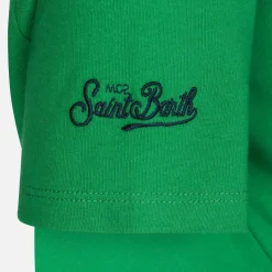 Baumwoll-T-Shirt für Jungen mit Ibiza-Vespa-Aufdruck | VESPA® SONDEREDITION