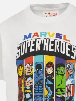 Baumwoll-T-Shirt für Jungen mit Marvel-Superhelden-Aufdruck | MARVEL-SONDERAUSGABE