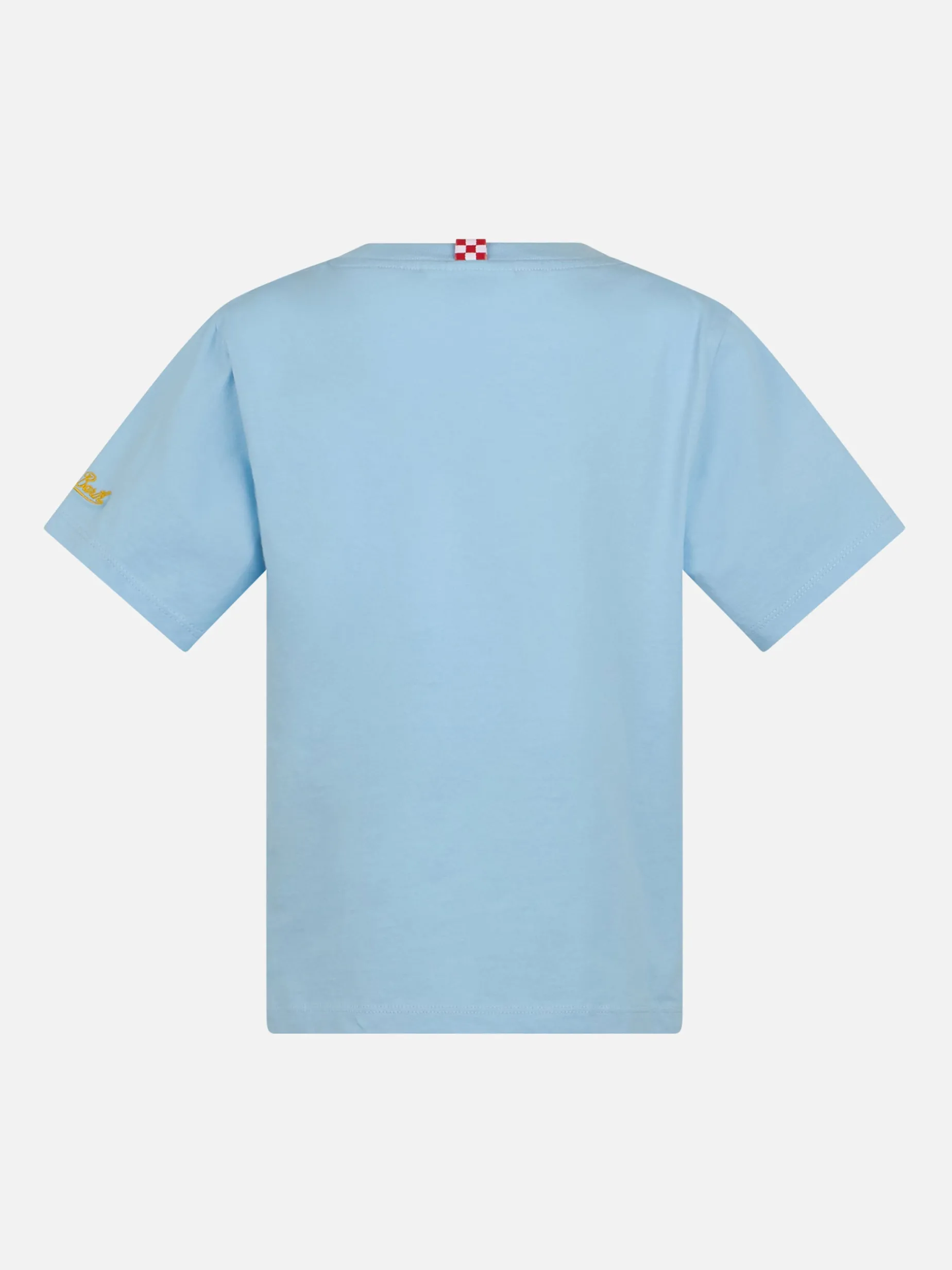 Baumwoll-T-Shirt für Jungen mit King of the Beach-Krabbenaufdruck