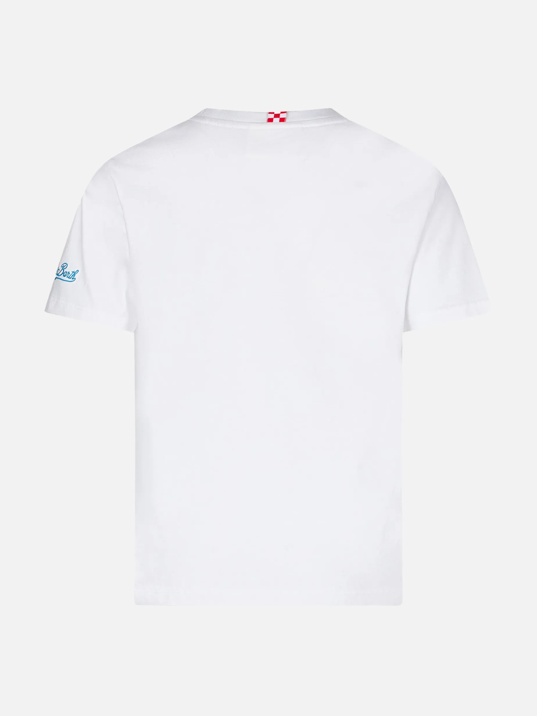 Baumwoll-T-Shirt für Jungen mit St. Barth Padel Club-Aufdruck