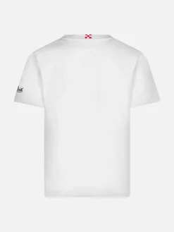 Baumwoll-T-Shirt für Jungen mit St. Tropez Vespa-Aufdruck | VESPA® SONDEREDITION