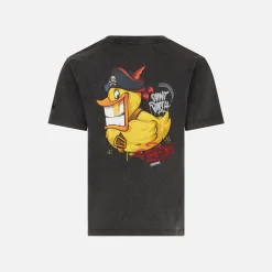 Baumwoll-T-Shirt für Jungen mit Krypto-Ente | CRYPTO PUPPETS® SONDERAUSGABE