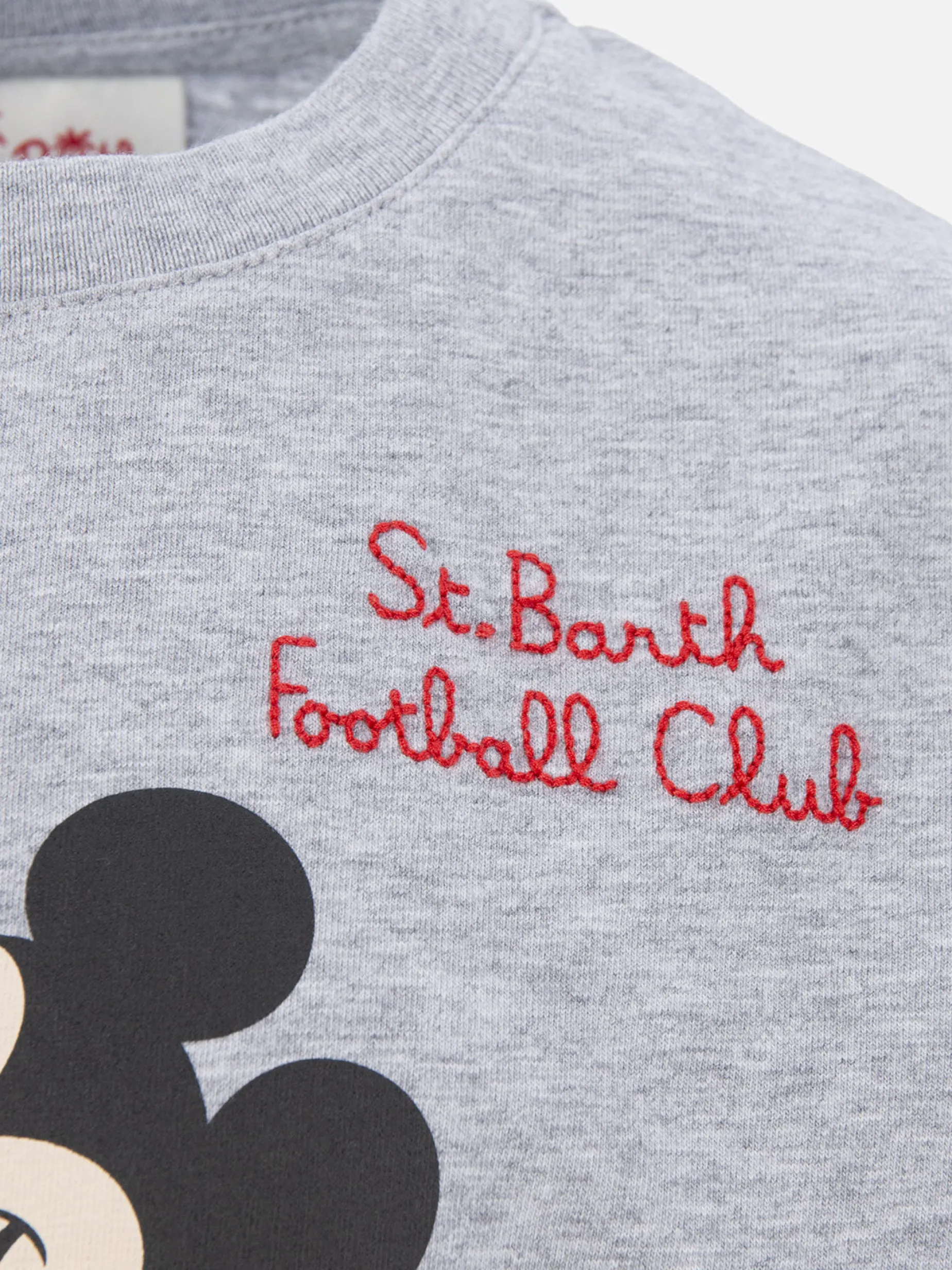 Baumwoll-T-Shirt für Jungen mit Mickey-Mouse-Aufdruck und Stickerei | DISNEY-SONDEREDITION