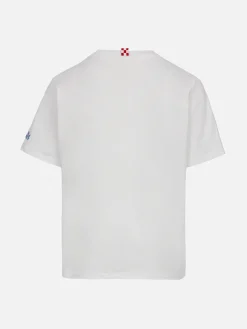Baumwoll-T-Shirt für Jungen mit Vespa-Aufdruck und Stickerei | VESPA-SONDEREDITION