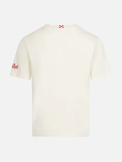 Baumwoll-T-Shirt für Jungen mit Aufdruck des St. Barth-Rennteams