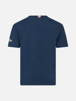 Baumwoll-T-Shirt für Jungen mit Vespa-Aufdruck und Special Summer-Stickerei | VESPA-SONDEREDITION