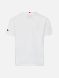 Baumwoll-T-Shirt für Jungen mit Autoaufdruck