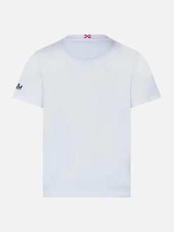 Baumwoll-T-Shirt für Jungen mit bedruckter Tasche