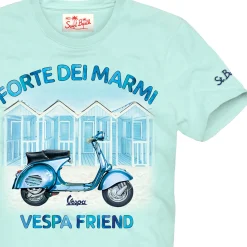 Baumwoll-T-Shirt für Jungen mit Vespa-Aufdruck | Vespa® Sonderedition
