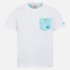 Baumwoll-T-Shirt Kea für Jungen mit bedruckter Tasche