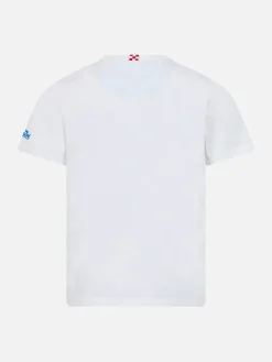 Baumwoll-T-Shirt Kea für Jungen mit bedruckter Tasche