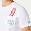 Baumwoll-T-Shirt mit Calippo. Jemand? Stickerei | Algida® Sonderedition