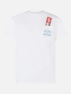 Baumwoll-T-Shirt mit Calippo. Jemand? Stickerei | Algida® Sonderedition