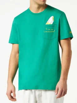 Baumwoll-T-Shirt mit Ti va un Lemonissimo? Stickerei | ALGIDA® SONDEREDITION