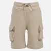 Beige Cargo-Shorts für Jungen Cargy