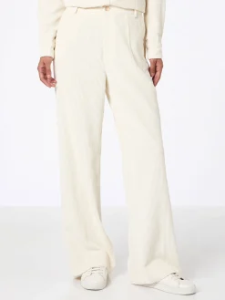 Beige Cordhose für Damen Rebella