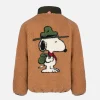 Beige Sherpa-Jacke Keystone für Jungen mit Snoopy-Aufdruck | SNOOPY PEANUTS SPECIAL EDITION