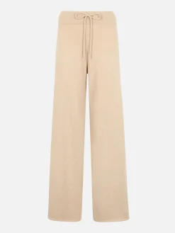 Beige Strickhose für Damen von Cambon