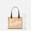 Beige Vivian Handtasche mit Sherpa-Details