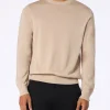 Beigefarbener Pullover aus Merinowolle von Man Regent