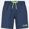Bequeme Badeshorts für Herren in Marineblau