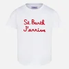 Besticktes Mädchen-T-Shirt St. Barth J'arrive