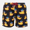 Bikers Ducky Jungen-Badeshorts aus leichtem Stoff