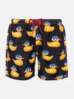 Bikers Ducky Jungen-Badeshorts aus leichtem Stoff