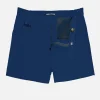 Blaue Herren-Badeshorts