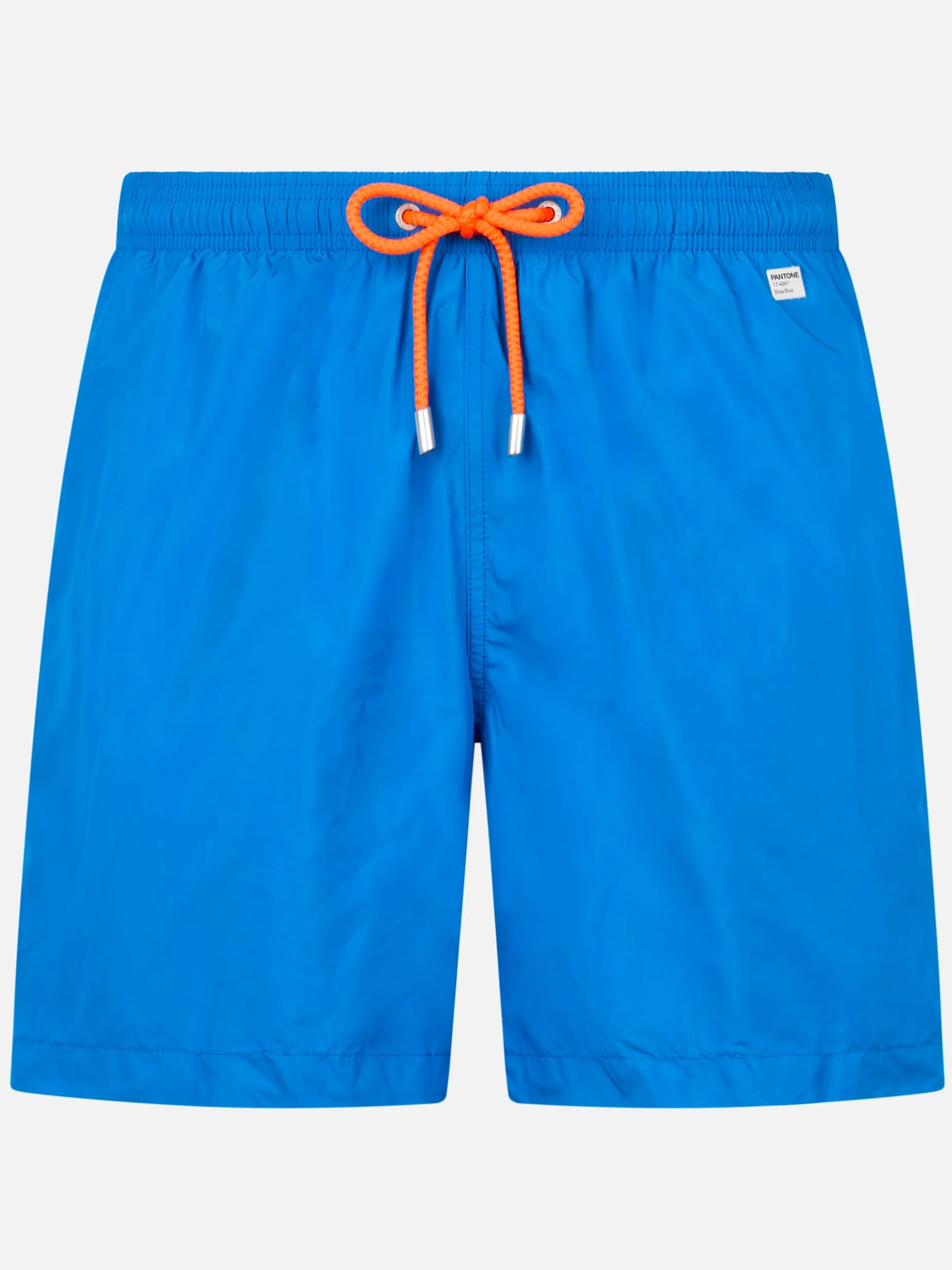 Blaue Herren-Badeshorts aus leichtem Stoff Lighting Pantone | PANTONE-SONDERAUSGABE