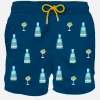 Blaue klassische Badeshorts für Herren mit Gin Mare-Aufdruck | GIN MARE SPECIAL EDITION
