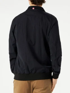 Blaue Matrosenjacke mit Reißverschluss