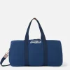 Blaue Reisetasche aus Leinen Jetleg