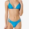 Blauer Damen-Triangel-Bikini